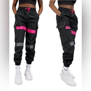 Snipes: Colorblock Nylon Cargo Pants